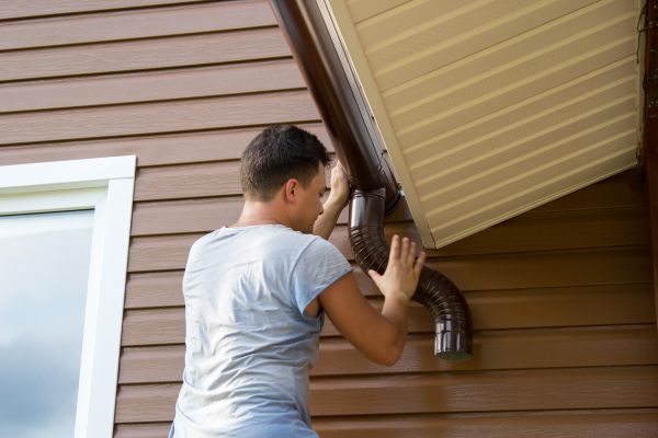 Porch Gutter Repair in Ooltewah