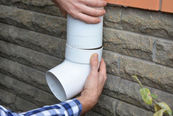 Drainage Downspout Repair in Ooltewah