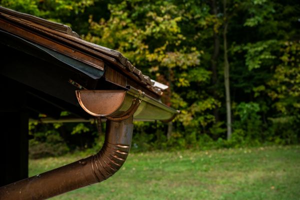 Copper Gutter Replacement in Ooltewah