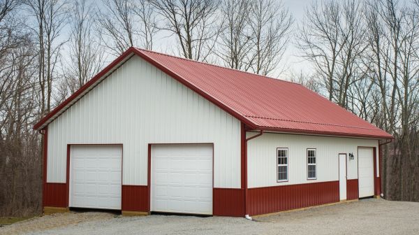 Barn Downspout Repair in Ooltewah