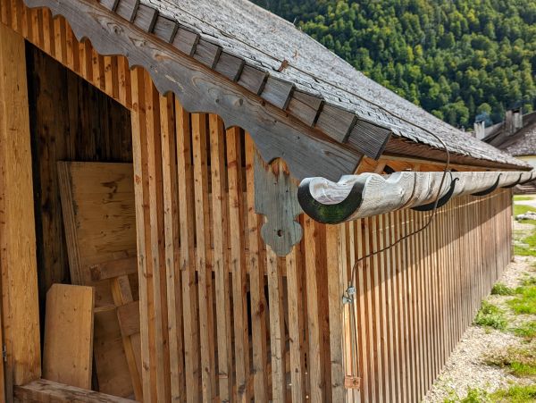 Wood Gutter Installation in Ooltewah