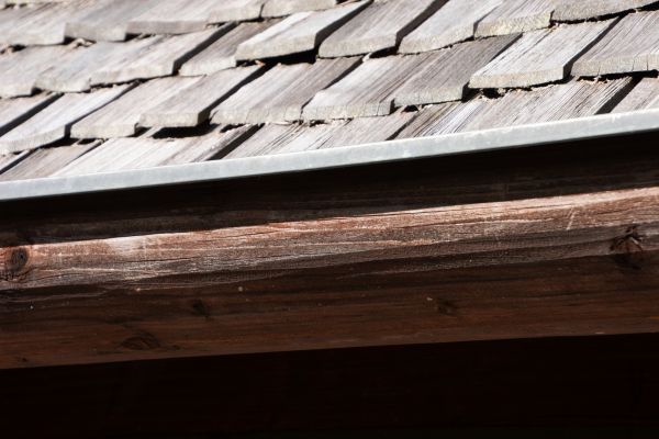 Wood Rain Gutter Installation in Ooltewah