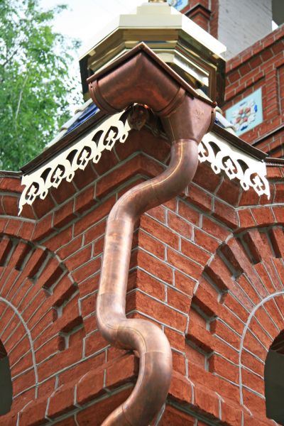 Church Downspout Installation in Ooltewah