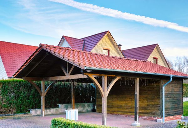 Carport Gutter Replacement in Ooltewah